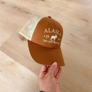 Alaskan Embroidered Trucker Cap